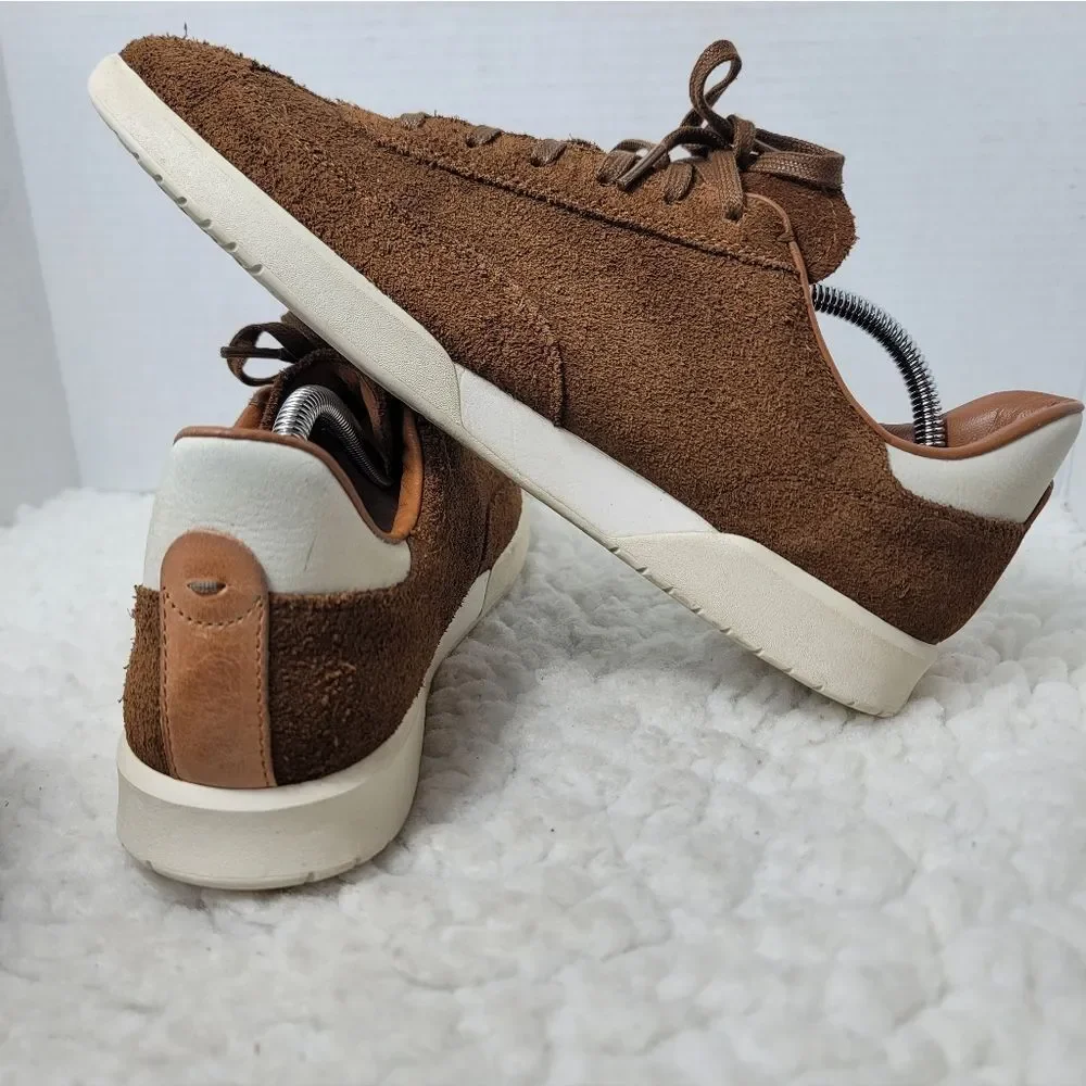 Cole Haan GrandPro Turf Sneaker Men’s 9.5M Brown Suede C29972 Lightweight Indoor
